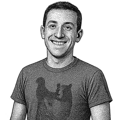 Ethan Austin hedcut portrait