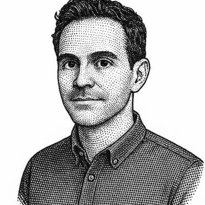 Ryan Wegner hedcut portrait