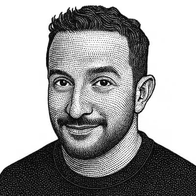 Vivek Sodera hedcut portrait