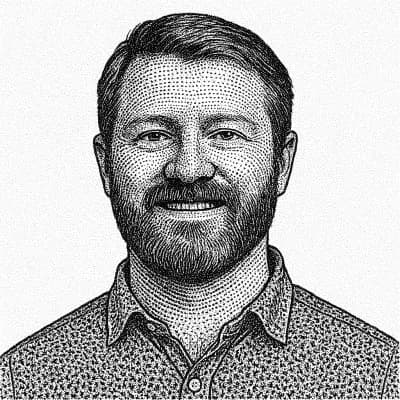 Jamie Gull hedcut portrait