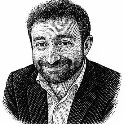 Romain Serman hedcut portrait