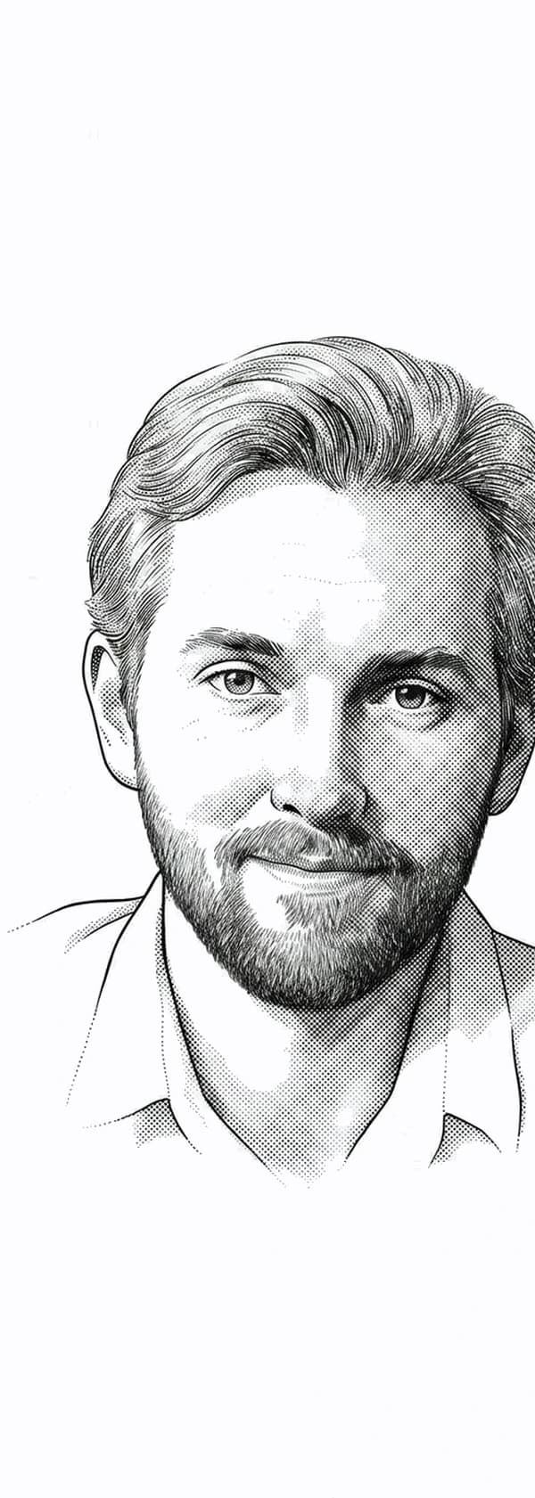 Teddy Schaumburg-Lippe hedcut portrait