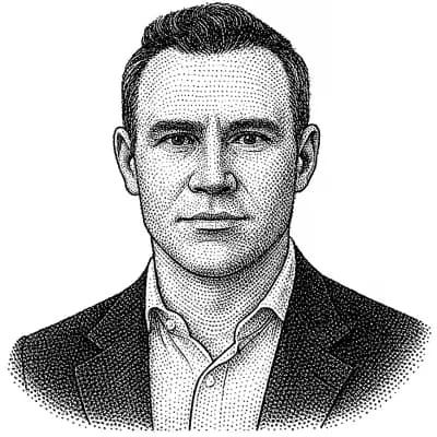 Elia Infascelli hedcut portrait